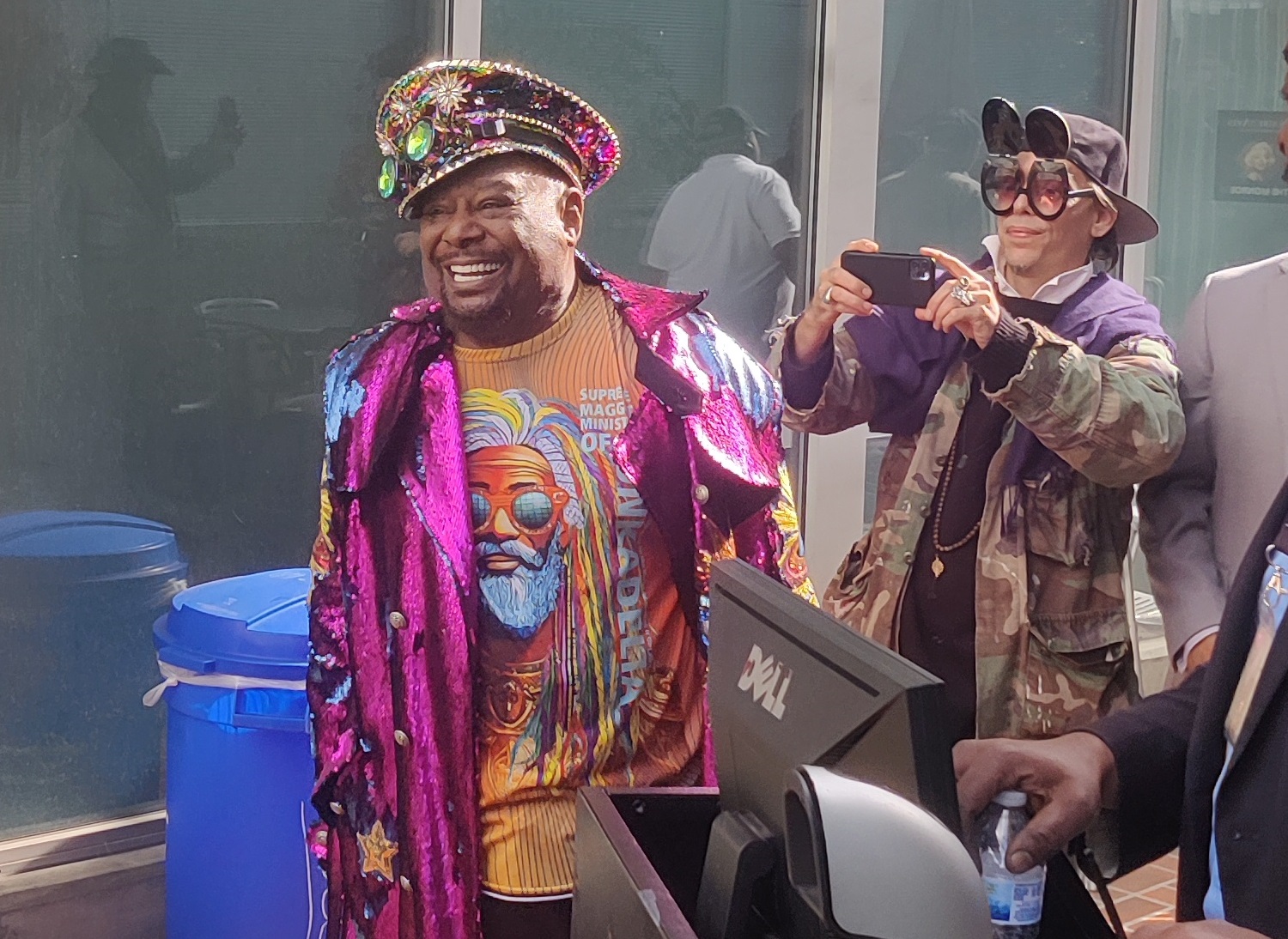 George Clinton reflects on career as he brings funk to Hollywood Walk
of Fame: ‘I’m proud as hell’